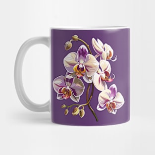 Elegant orchid design Mug